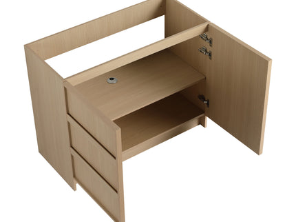 Freestanding Bathroom Vanity With Soft Close Doors