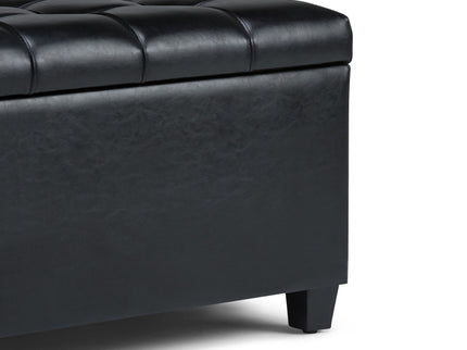 Sienna - Upholstered Storage Ottoman Bench