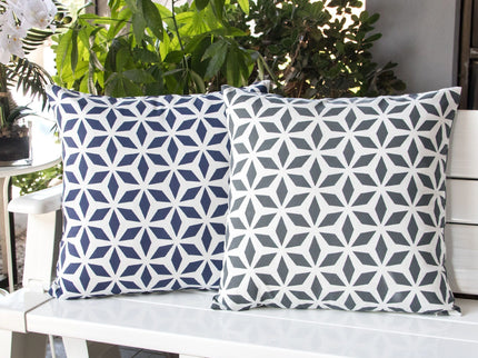 Crystal Burst - Outdoor & Indoor Pillow