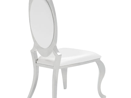 Chester - Upholstered Dining Side Chair (Set of 2) - Creamy White