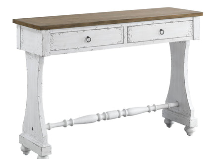 Carminda - Console Table - Antique White