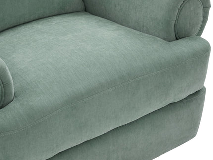 Manual Swivel Recliner Rocker Chair With Adjustable Backrest