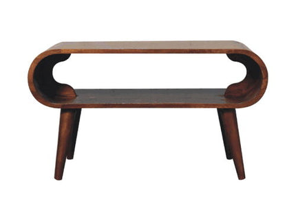 Solid Wood Open Coffee Table