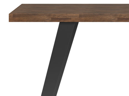 Lowry - Flat Top Desk - Rustic Natural Aged Brown