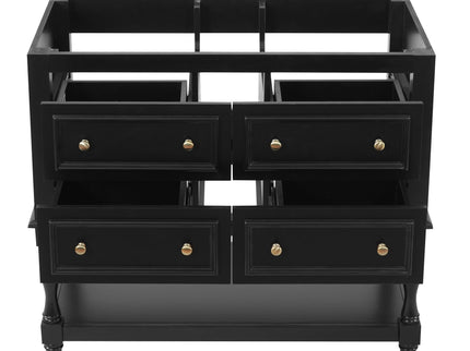 Modern Bathroom Vanity Cabinet With 4 Drawers