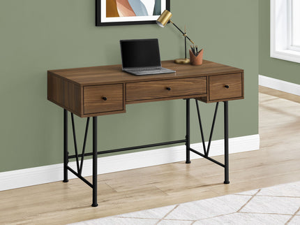 Computer Desk For Home Office, Stylish Design, Storage Drawers, Transitional