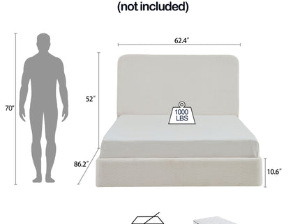 Canter - Tall Headboard Upholstered Bed