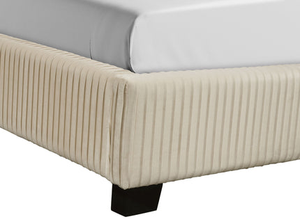Upholstered Bed, Space-Saving Design