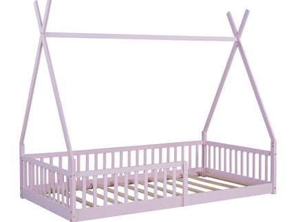 House Shaped Design Bed With Fence
