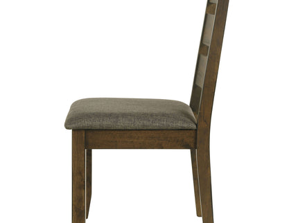 Ladderback Dining Chair (Set of 2) - Brown