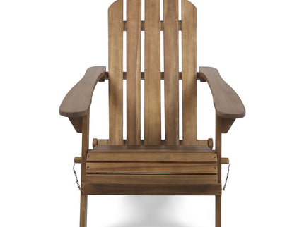 Aurascape - Outdoor Acacia Wood Foldable Adirondack Chair