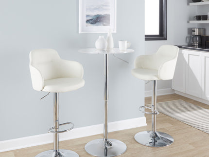 Adjustable Contemporary Bar Table