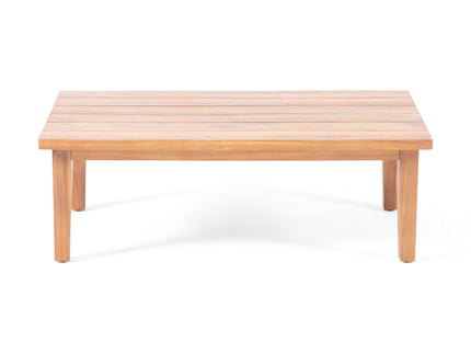 Isla - Transitional Chat Set With Water Resistant Cushions - Teak
