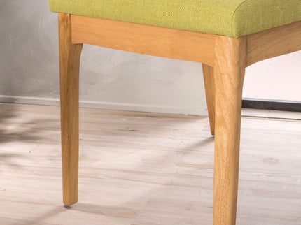 Contemporary Fabric Comfort Dining Chairs (Set of 2)