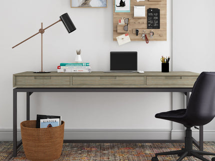 Banting - Mid Century Wide Desk, Handcrafted