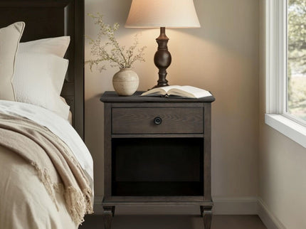 Victoria - Nightstand With Open Storage