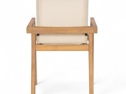 Belfast - Dining Chair With Acacia Wood Frame And Seating (Set of 2)