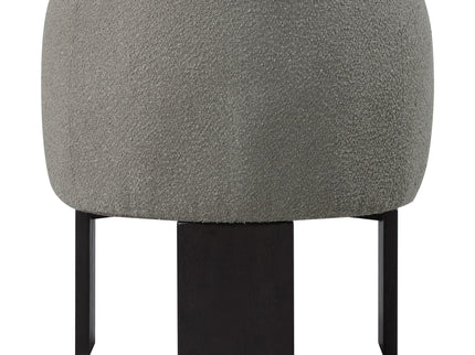 Maciel - Upholstered Barrel Back Accent Chair - Mushroom