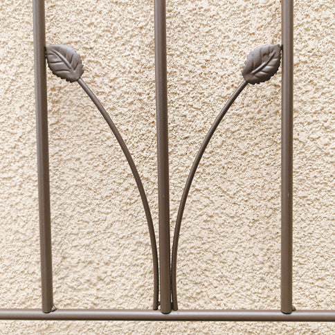 Metal Garden Trellis Rustproof For Climbing Plants Outdoor Flower Support