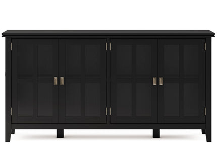 Artisan - Handcrafted Wide 4 Door Storage Cabinet