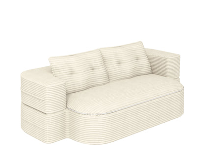 Convertible Floor Sofa Bed With Multi Functional Blanket