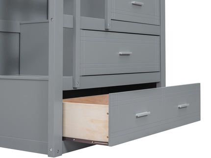 Bunk Bed With Trundle And Staircase