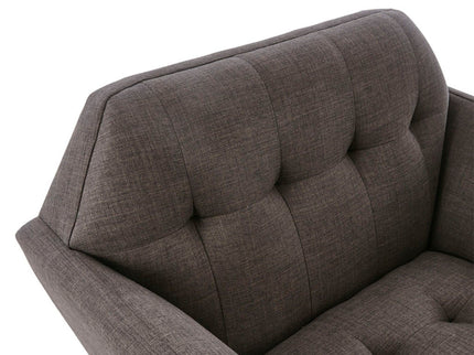 Modern Lounge Chair With Button Tufting