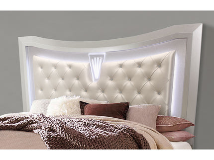 Cross - Elegant Design Bed With LED