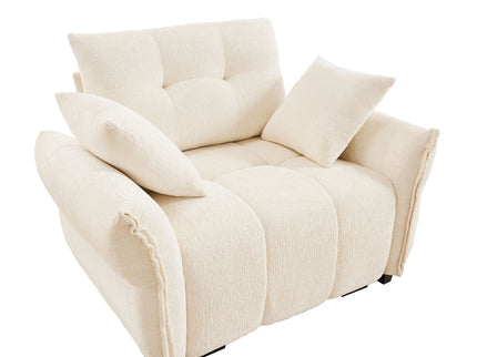 Modern Ergonomic Single Seater Sofa With High Resilience Cushions