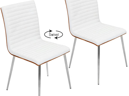Mason - Contemporary Dining Chair (Set of 2) With Swivel