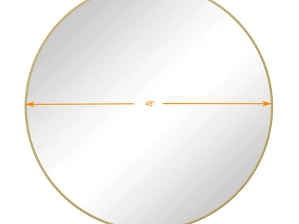 Wall Circular Mirror Metal Framed Mirror Round Vanity Mirror Dressing Mirror, For Bathroom, Living Room, Bedroom Wall Decor