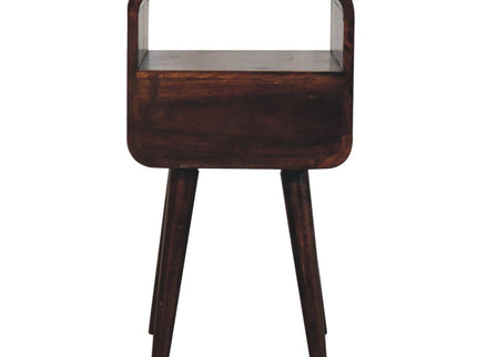Mini Curve Open Bedside Nightstand