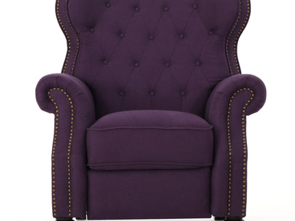 Modern Manual Push Back Recliner Chair
