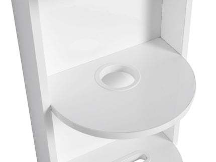 Bathroom Wall Mounted Storage Rack With Float Mounting Design