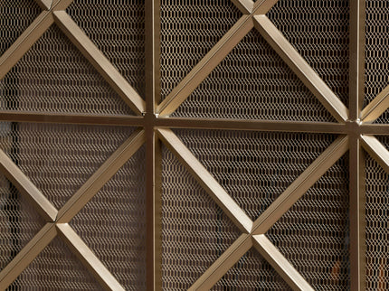 Margaret - 3 Panel Fireplace Screen Iron