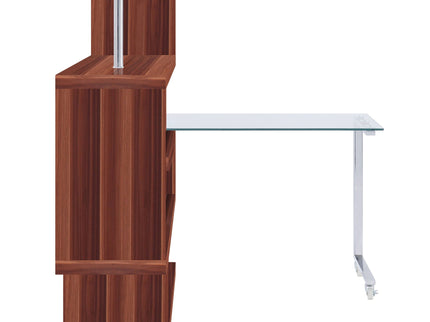 Buck II - Writing Desk With Bookshelf