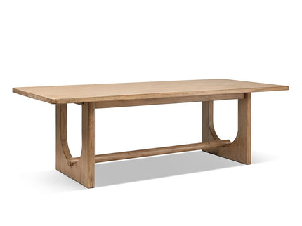 Turnkey - 8 Seater Dining Table - Antique Brown