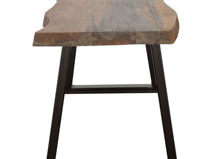 Wobegon - Rectangular Dining Bench - Gray