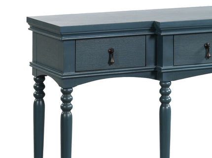 Retro Console Table With 3 Soft Close Drawers