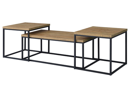 Rosey - 3 Piece Coffee Table Set - Mango Color