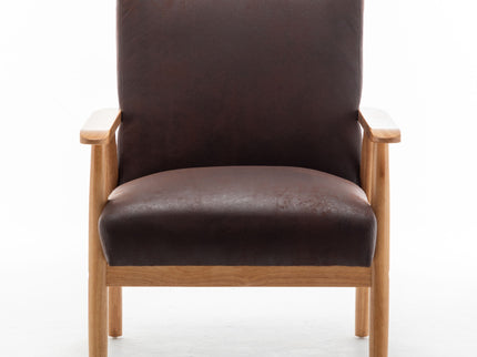 Wide Classic Mid-Century Modern Arm Chair