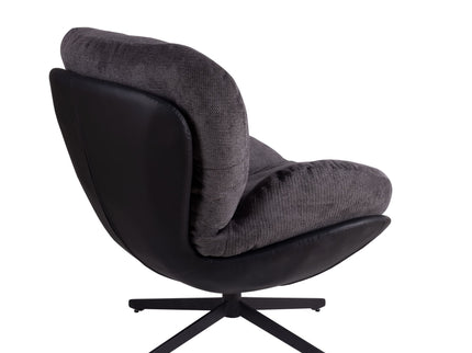 360° Swivel Office Chair, No Wheels