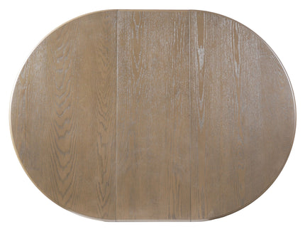 Extendable Oval Dining Table With Leaf