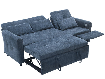 3 Seater Sofa Bed And Reversible Recliner