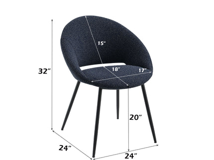 Klaus - Side Chair (Set of 2) - Black