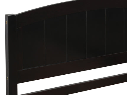 Platform Bed & Headboard, Footboard And Wood Slat Support