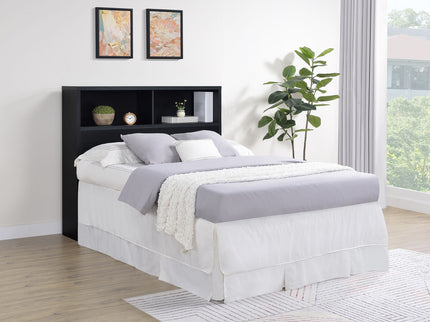 Geary - Bookcase Headboard With Open Cubbies
