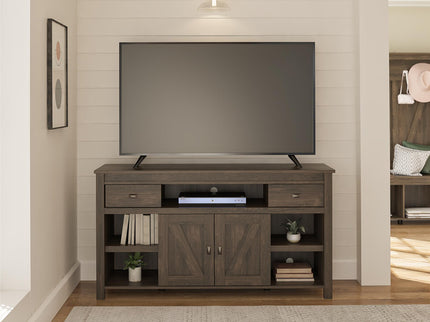 Farmington - TV Stand For TVs Up To 60" - Oak