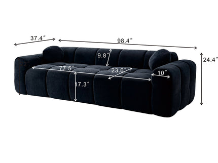 Extra Large Compression Sofa, Cloud Puff Couch For Living Room