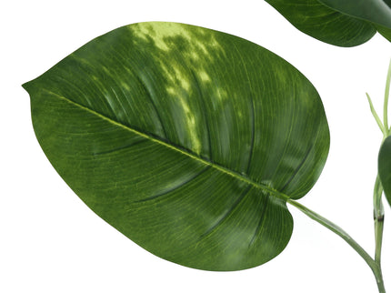 54" Tall, Artificial Plant, Dieffenbachia Tree, Indoor, Faux, Fake, Floor, Greenery, Potted, Real Touch, Decorative - Green / Black